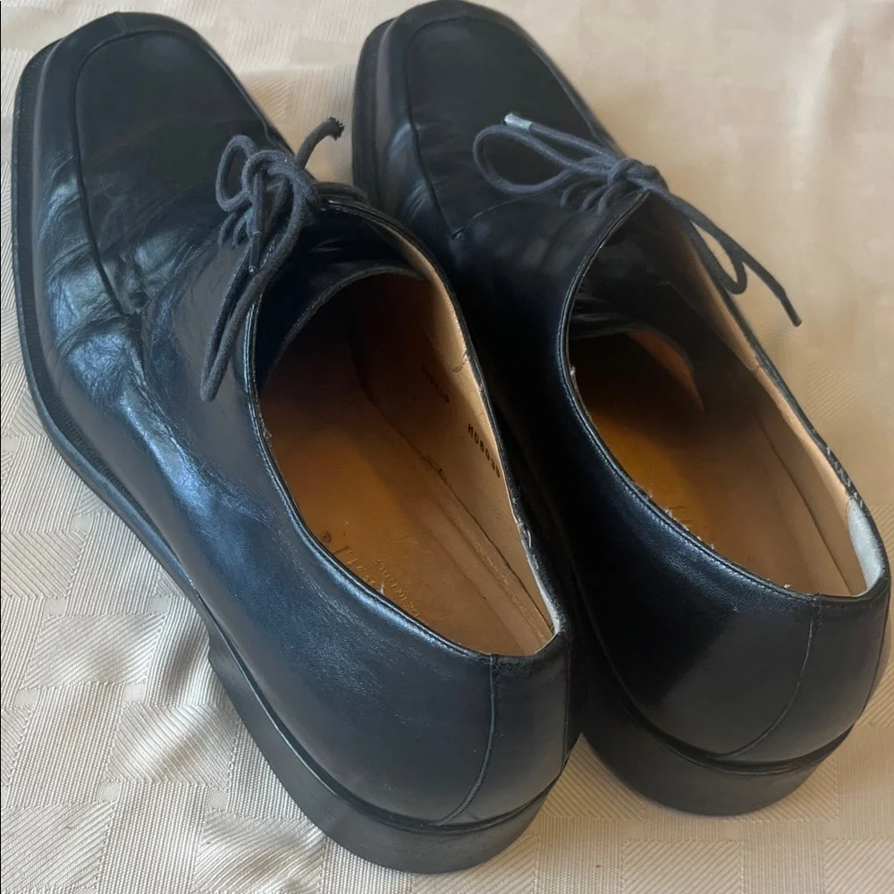 BRUNO MAGLI  Elegant Black Leather Men's Oxfords size 12